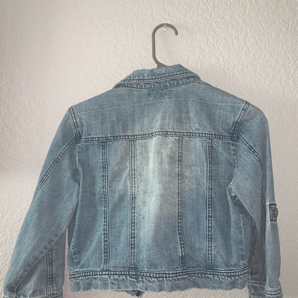 Cropped denim jacket - Picture 5 of 7